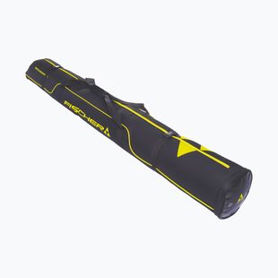 Vak na lyže Fischer Skicase Alpine Race 1 Pair - 175/190 black/yellow