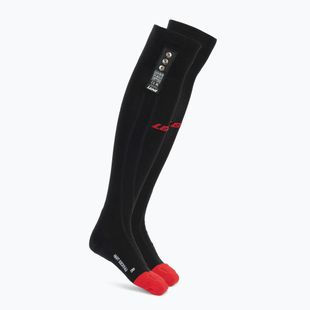 Lyžiarske ponožky Lenz Heat Sock 6.1 Toe Cap Compression black