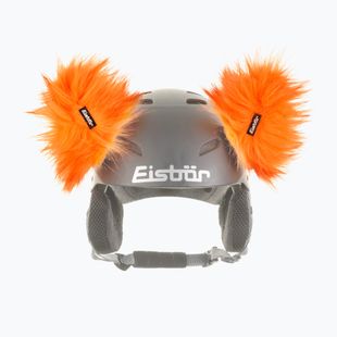 Náušníky  na prilbu Eisbar Helmet Lux Horn light orange