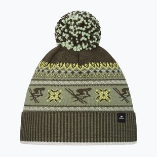 Zimná čiapka Eisbar Retroski Pompon olive/khaki green