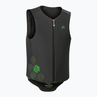 Detská ochranná vesta Komperdell Ballistic Flex Fit Pro Jr black/lime