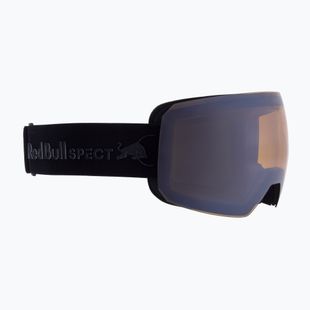 Lyžiarske okuliare Red Bull SPECT Chute black/brown with gold mirror/cloudy snow