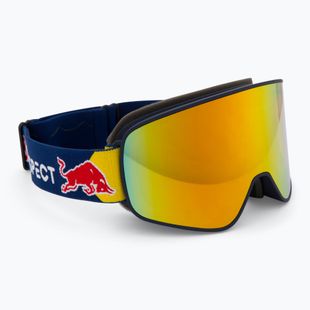 Lyžiarske okuliare Red Bull SPECT Rush blue/red snow - orange with red mirror