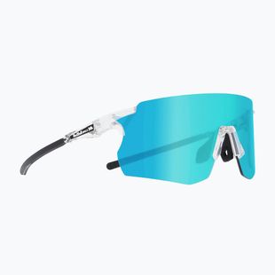 Slnečné okuliare Red Bull SPECT Ruffy shiny clear/ smoke with blue mirror
