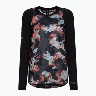Dámsky cyklistický dres ION Scrub Ls black 47223-5024