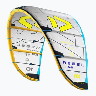 Tažný drak na kitesurfing DUOTONE Rebel D/Lab 2025 grey/lime