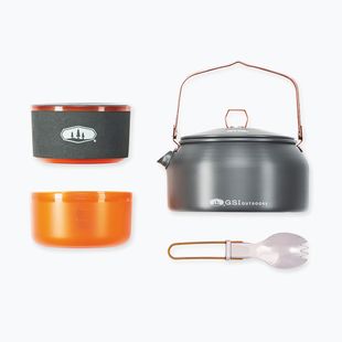 Sada turistického riadu GSI Outdoors Halulite Ketalist grey/orange