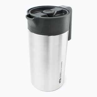 GSI Outdoors Glacier Stainless Javapress kartáčovaná turistická kaviareň