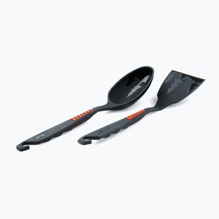 Turistický set Gsi Outdoors Pack Spoon/Spatula black/orange