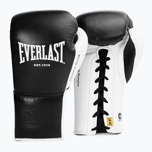 Boxerské rukavice Everlast Powerlock Pro OG Laced black/white