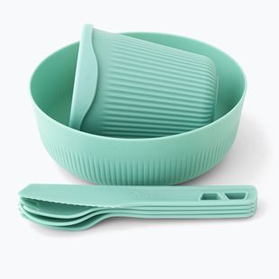 Súprava turistického riadu Sea to Summit Passage Dinnerware aqua sSea