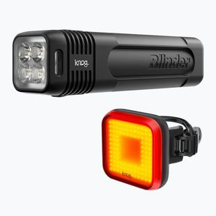 Súprava svetiel na bicykel Knog Blinder Pro 900/Blinder Square black