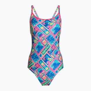 Dámske jednodielne plavky Funkita Diamond Back One Piece coco canel