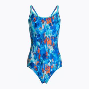 Dámske jednodielne plavky Funkita Diamond Back One Piece paint press