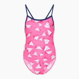 Detské jednodielne plavky Funkita Single Strap One Piece paper pink