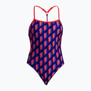 Dámske jednodielne plavky Funkita Twisted One Piece flash