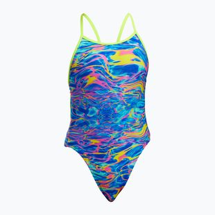 Dámske jednodielne plavky Funkita Single Strap One Piece stir crazy