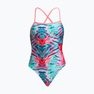 Dámske jednodielne plavky Funkita Strapped In One Piece ripple reflect