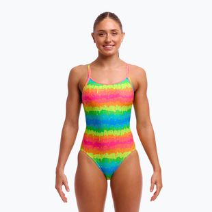 Dámske jednodielne plavky Funkita Diamond Back One Piece melting mayhem