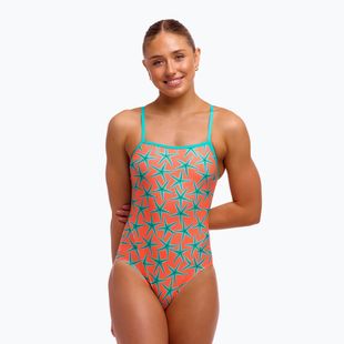 Dámske jednodielne plavky Funkita Single Strap One Piece stars below