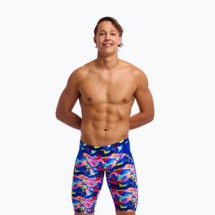 Pánske plavky Funky Trunks Training Jammers Wet Wave