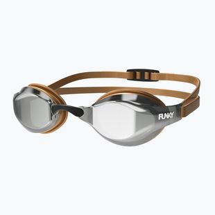 Plavecké okuliare Funky XT Machine Mirror Gold Member