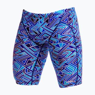 Pánske plavecké jammery Funky Trunks Training Jammers blue bits