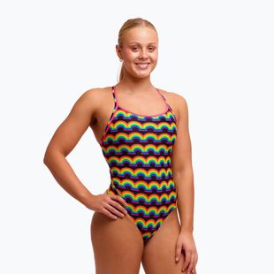 Dámske jednodielne plavky  Funkita Diamond Secure One piece rainbowie
