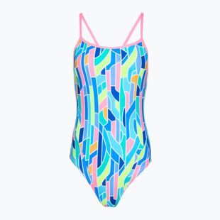 Dámske jednodielne plavky  Funkita Single Strap One piece pillared