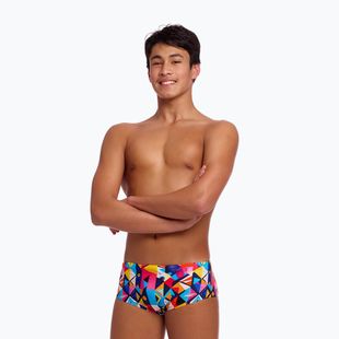 Detské plavecké boxerky Funky Trunks Sidewinder Trunks broken blox