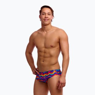 Pánske plavecké slipy Funky Trunks Classic Brief plastic fantastic