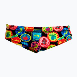 Pánske plavecké slipy Funky Trunks Classic Brief berry good