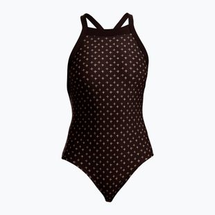 Dámske jednodielne plavky Funkita Sky Hi One Piece hot cross