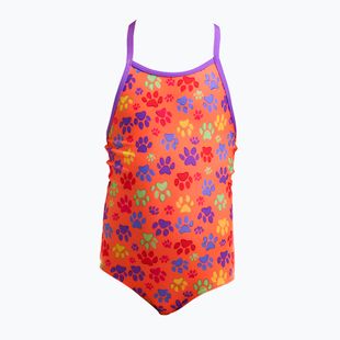 Detské jednodielne plavky Funkita Printed One Piece paw paw
