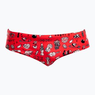 Pánske plavecké slipy Funky Trunks Classic Brief scribbles