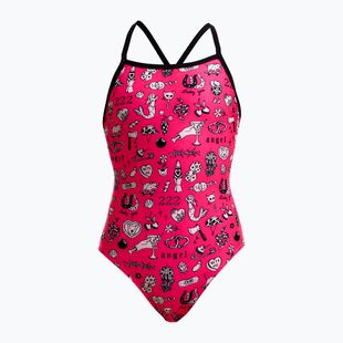 Detské jednodielne plavky Funkita Tie Me Tight One Piece sketchy