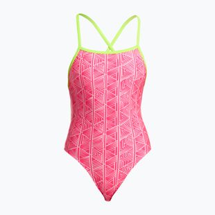 Dámske jednodielne plavky Funkita Tie Me Tight One Piece sweet stack