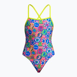 Dámske jednodielne plavky Funkita Tie Me Tight One Piece zesty besty