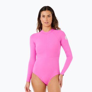Dámske jednodielne plavky  Rip Curl Premium Surf Surf Suit super pink