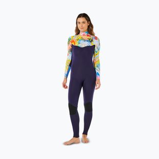 Dámsky plavecký neoprén Rip Curl Dawn Patrol Pro 3/2 mm Chest Zip multicolor