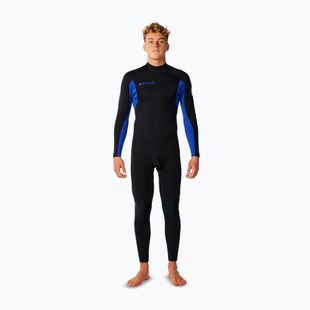 Pánsky plavecký neoprén Rip Curl Trad 3/2 mm Back Zip black/blue
