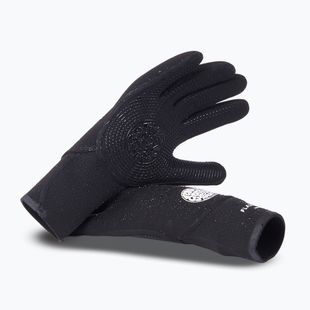 Neoprénové rukavice Rip Curl Flashbomb 5/3 mm 5 Finger black