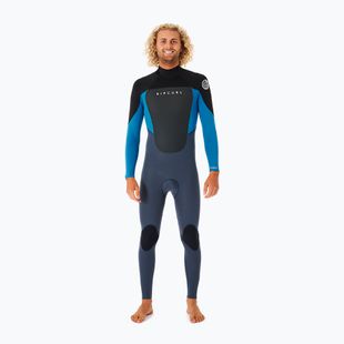 Pánska plavecká pena Rip Curl Omega 5/3 mm GB B/Zip 7 sivomodrá 113MFS