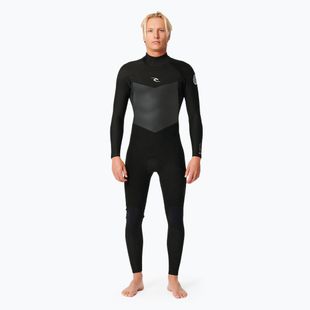 Pánsky neoprén Rip Curl D/Patrol 3/2 mm GB B/Zip Stmr black