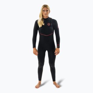 Dámska plavecká pena Rip Curl Flashbomb Fusion 3/2 mm Zip Free Black