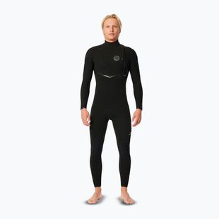 Pánsky plavecký neoprén Rip Curl Dawn Patrol 4/3 mm Chest Zip black