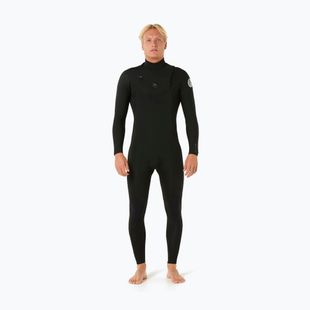 Pánsky plavecký neoprén Rip Curl Dawn Patrol 3/2 mm Chest Zip black