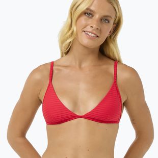 Horný diel plaviek Rip Curl Premium Surf Fixed Tri hibiscus red