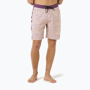 Pánske plavecké šortky Rip Curl Mirage Floral Reef smokey grape