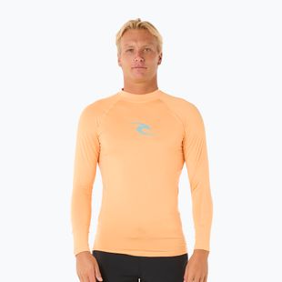 Pánske plavecké tričko longsleeve Rip Curl Waves UPF Performance mandarin zest